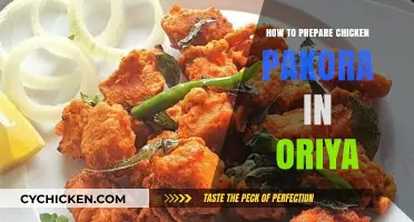 Oriya Style Chicken Pakora: Easy Recipe for Crispy Delights