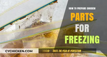 Easy Steps to Prepare Chicken Parts for Freezing and Storage