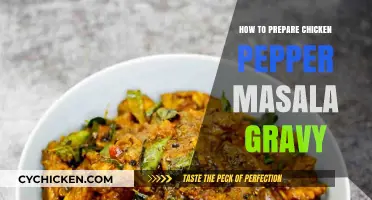 Spicy Chicken Pepper Masala Gravy: Easy Recipe for Flavorful Curry