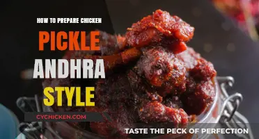 Spicy Andhra Chicken Pickle: Easy Homemade Recipe & Preparation Guide
