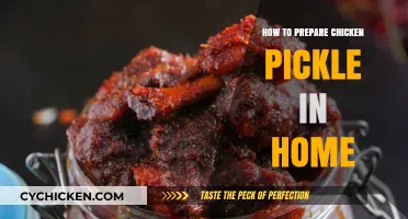 Easy Homemade Chicken Pickle Recipe: Spicy, Tangy, and Delicious Delight