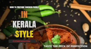 Kerala-Style Chicken Pickle: Spicy, Tangy, and Easy Homemade Recipe