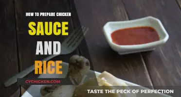 Delicious Chicken Sauce and Rice: A Simple Step-by-Step Guide