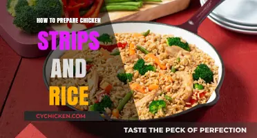 Easy Chicken Strips and Rice Recipe: Quick, Tasty, and Simple Meal