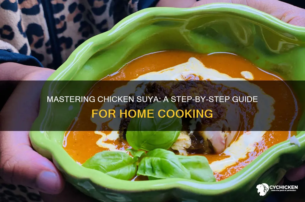 how to prepare chicken suya at home