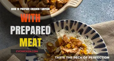 Easy Chicken Teriyaki Recipe: Quick Prep with Ready-to-Cook Meat