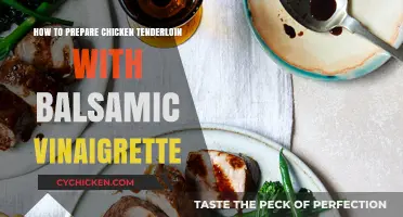 Juicy Chicken Tenderloin Recipe: Balsamic Vinaigrette Marinade & Cooking Tips