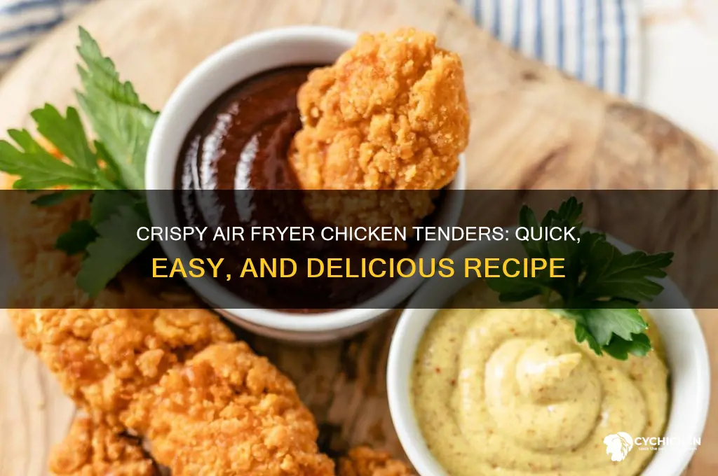 how to prepare chicken tenders in air fryer