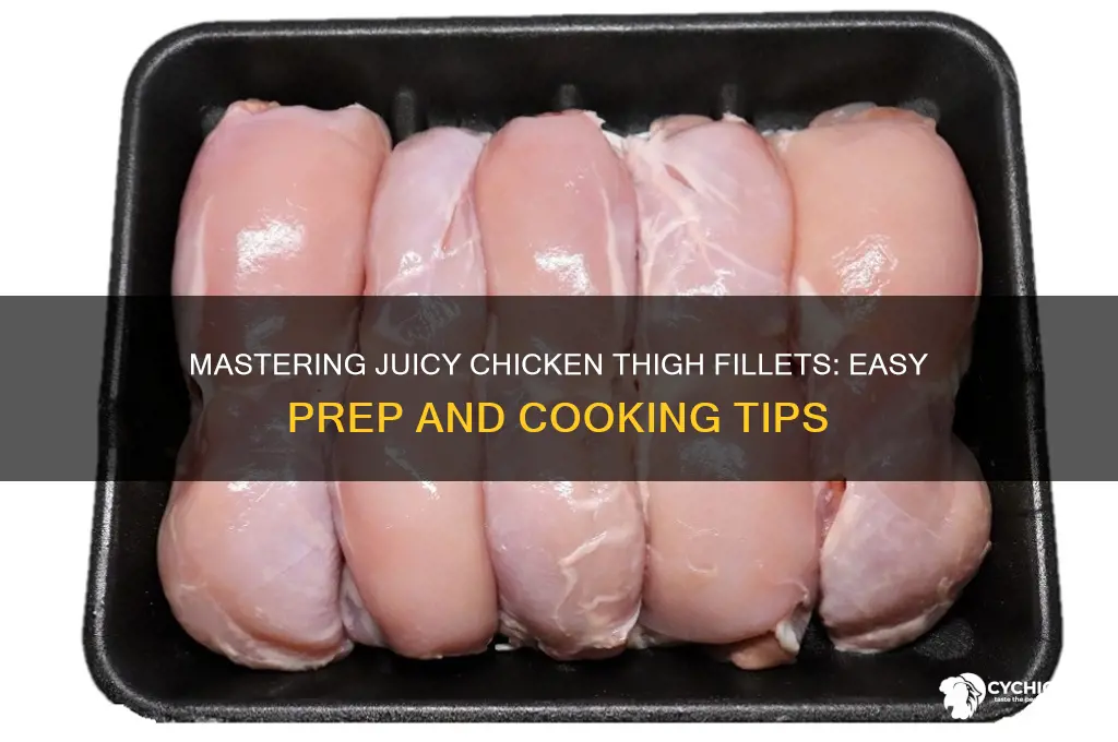 how to prepare chicken thigh fillets