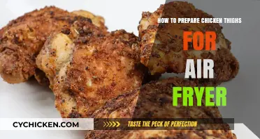 Perfectly Crispy Air Fryer Chicken Thighs: Easy Prep Guide