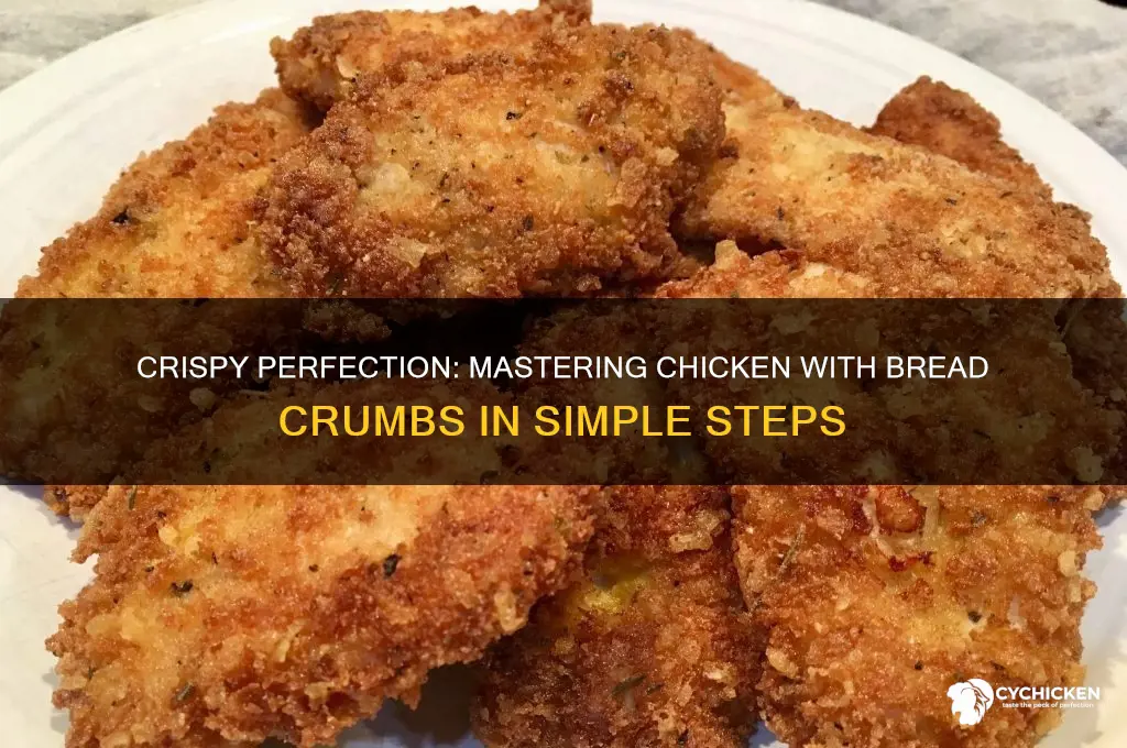 how to prepare chicken with bread crumbs