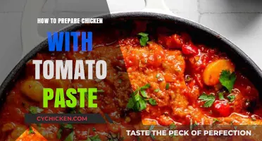 Easy Chicken with Tomato Paste Recipe: Quick, Flavorful, and Delicious