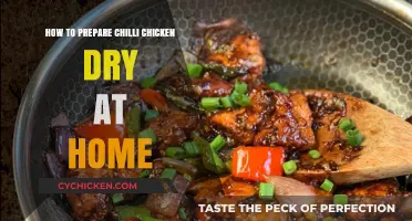 Easy Homemade Chilli Chicken Dry Recipe: Spicy, Crispy, and Delicious