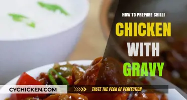 Spicy Delight: Mastering Chilli Chicken with Gravy in Simple Steps