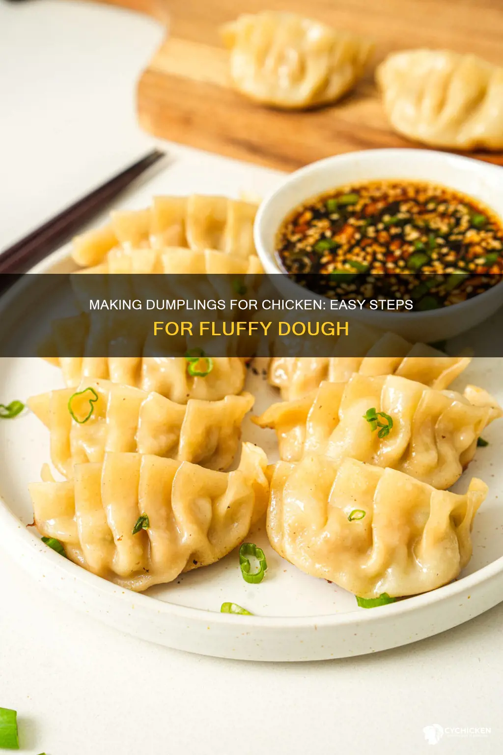 how to prepare dumplings for chicken and dumplings recipe