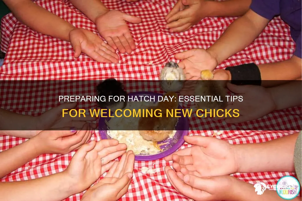 how to prepare for chicks when they hatch