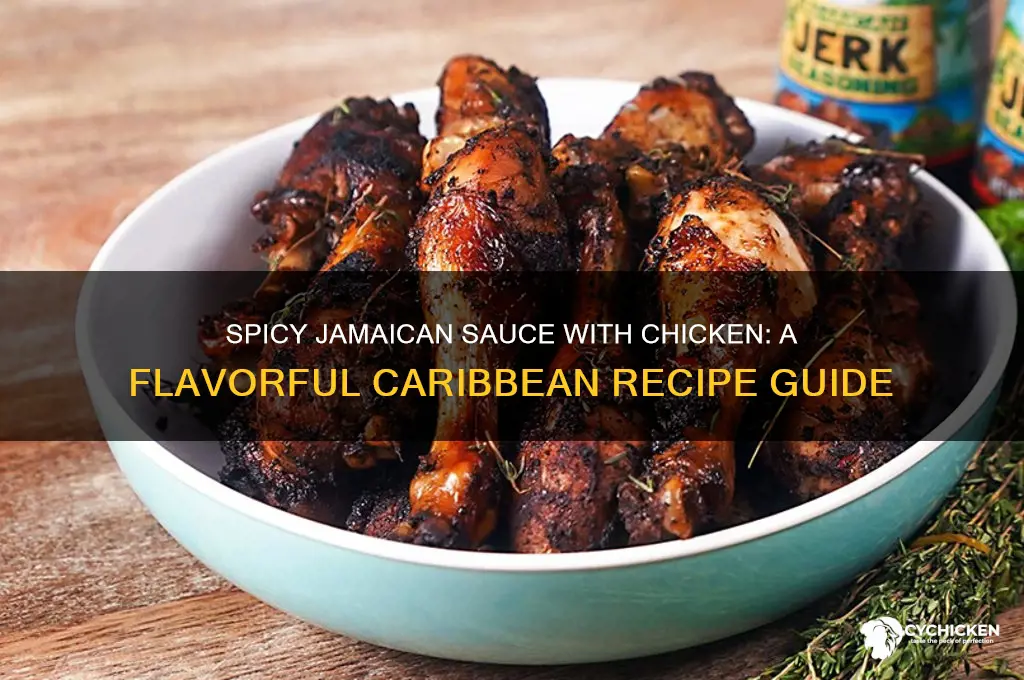 how to prepare jamaican sauce with chicken