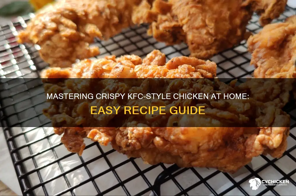 how to prepare kfc chicken in home