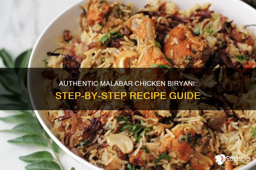 how to prepare malabar style chicken biryani