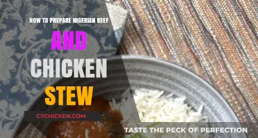 Mastering Nigerian Beef and Chicken Stew: A Flavorful Step-by-Step Guide