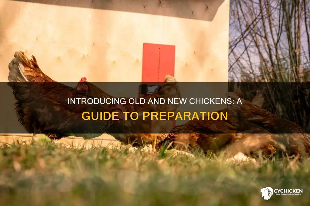 how to prepare on old chicken for new chickens