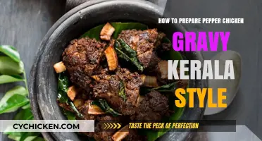Authentic Kerala Pepper Chicken Gravy Recipe: Spicy & Flavorful Delight