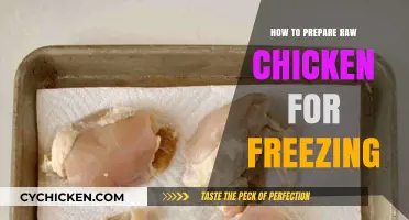 Safely Freeze Raw Chicken: A Step-by-Step Preparation Guide