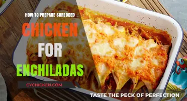 Perfect Shredded Chicken: Easy Prep Tips for Delicious Enchiladas