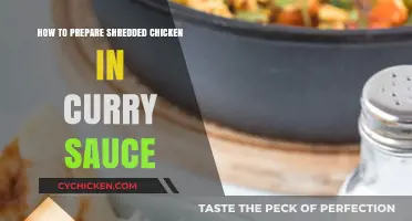 Easy Shredded Chicken in Curry Sauce: A Flavorful Recipe Guide