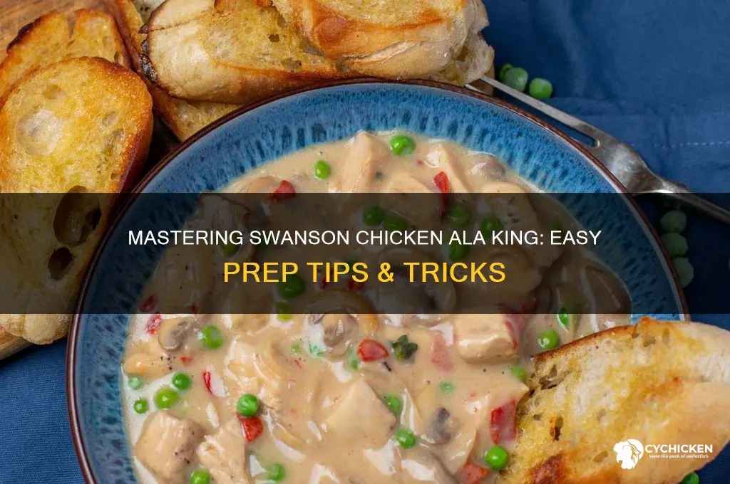 how to prepare swanson chicken ala king
