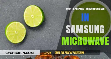 Easy Tandoori Chicken Recipe Using Your Samsung Microwave Oven