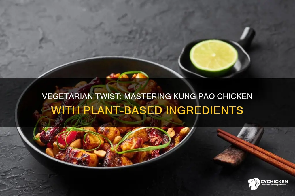 how to prepare vegetarian plus kung poa chicken