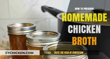 Savor the Flavor: Tips for Preserving Homemade Chicken Broth