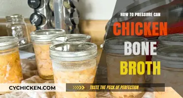 Savor the Flavor: Pressure Canning Chicken Bone Broth Made Easy
