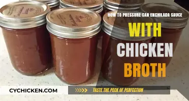 Savor the Flavor: Pressure Canning Enchilada Sauce with Chicken Broth