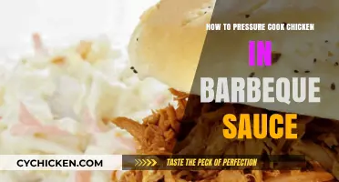 Quick BBQ Chicken: Pressure Cooker Recipe for Juicy, Saucy Perfection