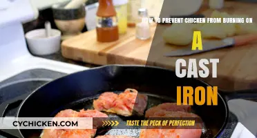 Cast Iron Cooking: Preventing Chicken from Burning