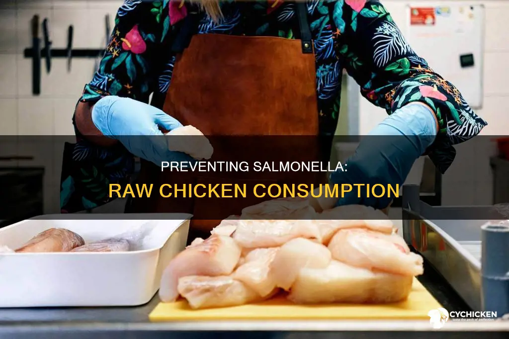 how to prevent salmonella if you just ate raw chicken