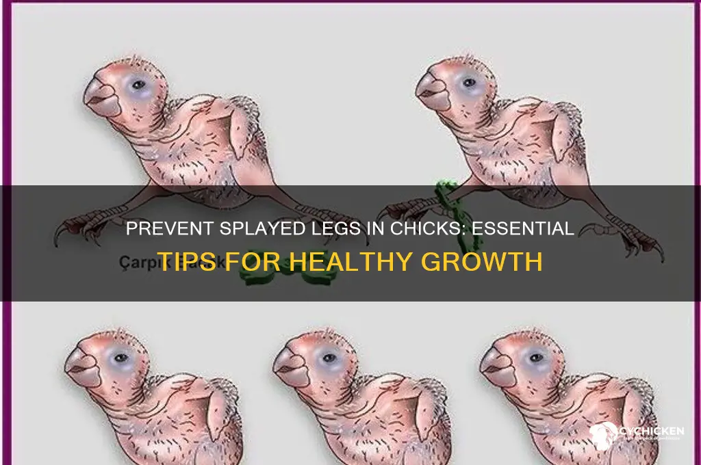 how to prevent splayed legs in chicks