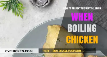 Preventing White Clumps When Boiling Chicken