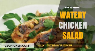 Mastering the Perfect Chicken Salad: Tips to Avoid Wateriness