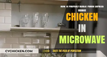 Quickly Reheat Panda Express Orange Chicken in Microwave