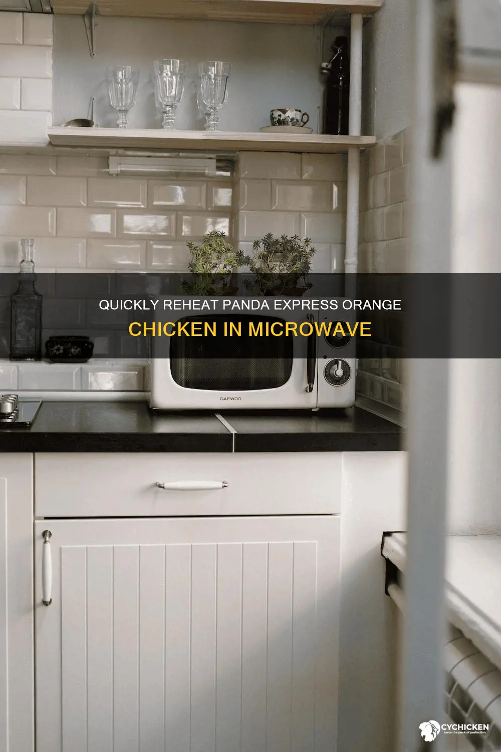 how to properly reheat panda express orange chicken in microwave
