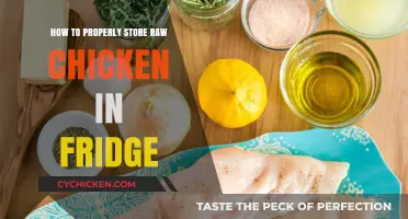Safe Chicken Storage: Tips for Properly Storing Raw Chicken in Fridge