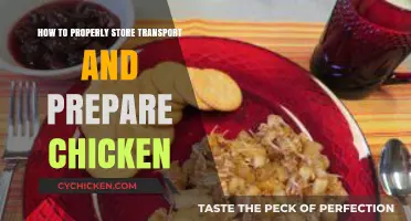 Mastering Chicken Storage, Transport, and Preparation: A Complete Guide