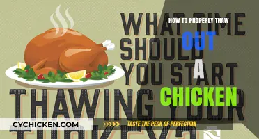 Safe Chicken Thawing: A Step-by-Step Guide to Properly Defrost Poultry