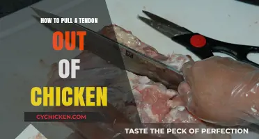 Mastering the Art of Removing Tendons from Chicken: A Step-by-Step Guide