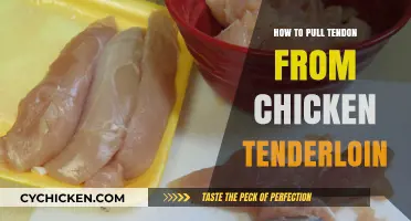 Mastering the Art of Removing Tendons from Chicken Tenderloin