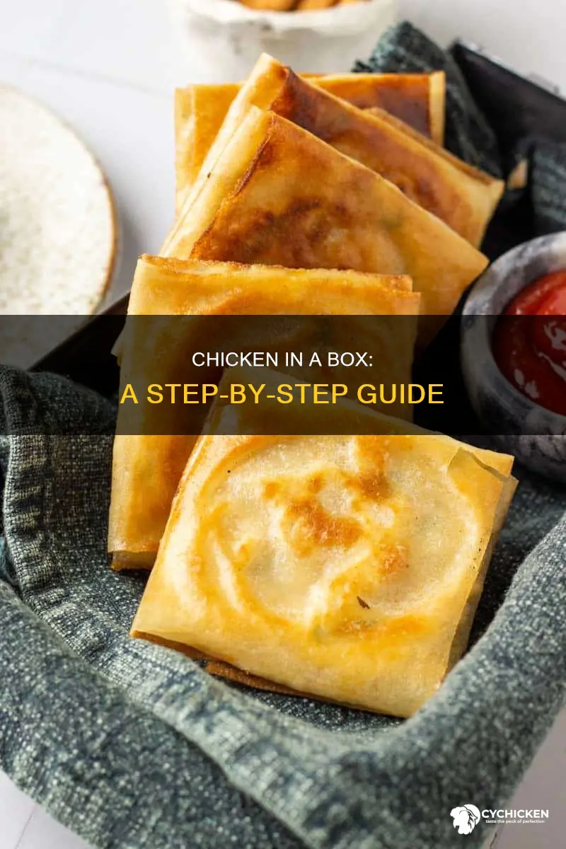 how to put a chicken dish in the boc