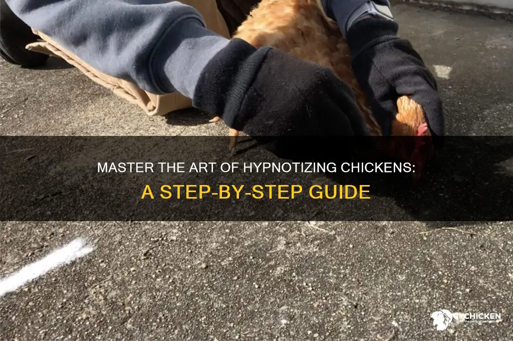 how to put a chicken in a trance